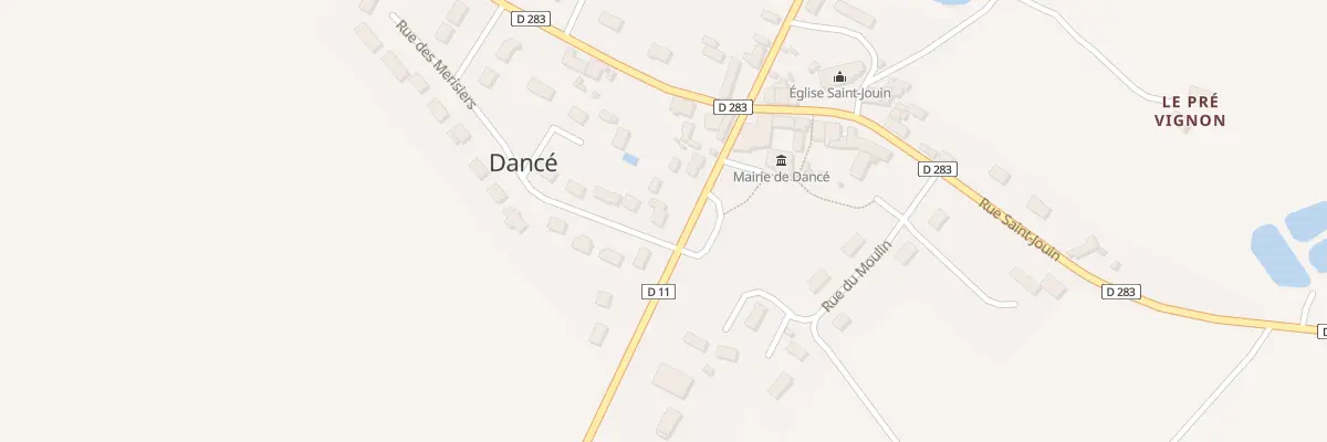 Plan du 2 Rue des Merisiers à Perche en Nocé