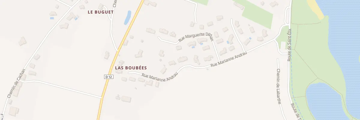 Plan du 8B Rue Marianne Andrau à Saramon
