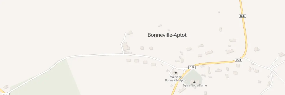 Plan du 104 Le Village à Bonneville-Aptot