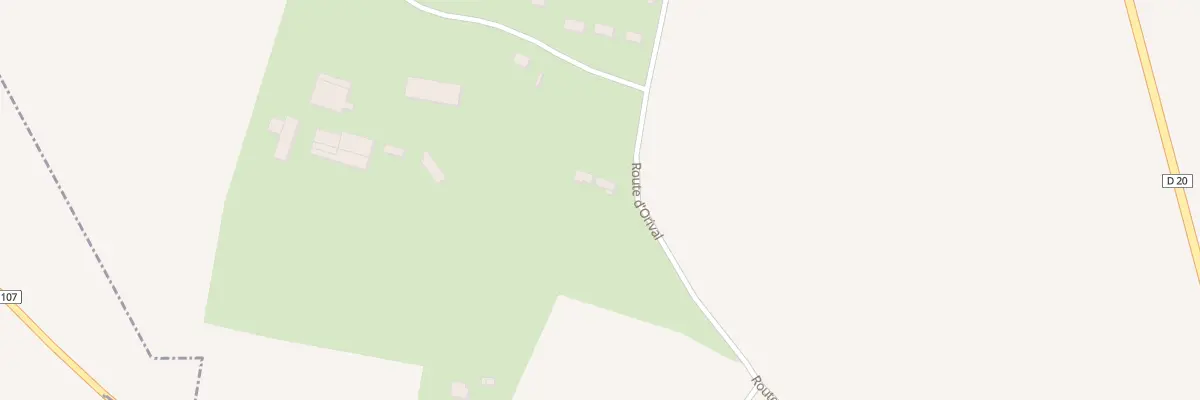 Plan du 780 Rte d’Orival à Sainte-Colombe