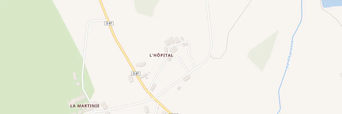 Plan du 5145 L’Hopital à Chéronnac