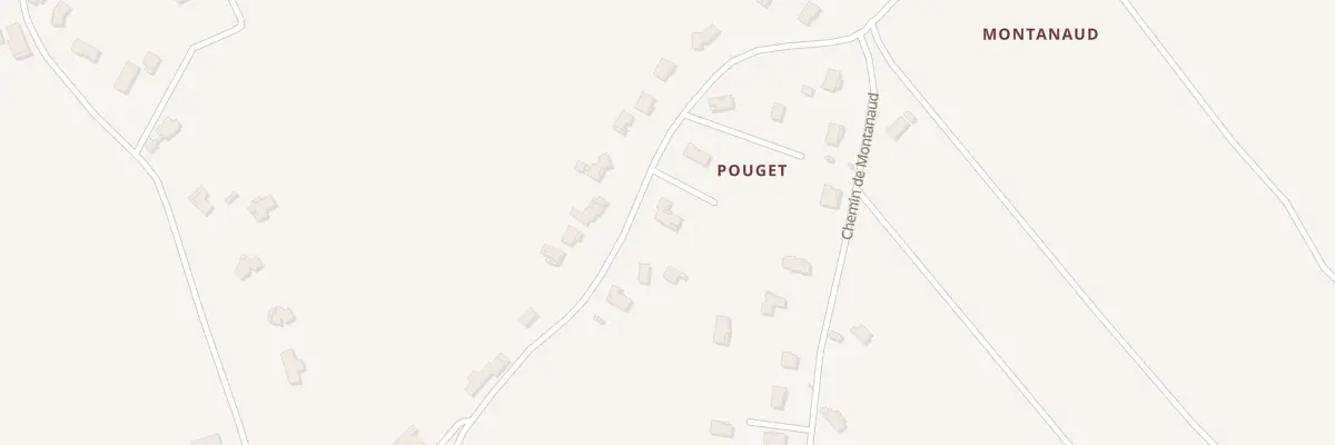 Plan du 5004 Pouget à Saint-Pierre-de-Clairac