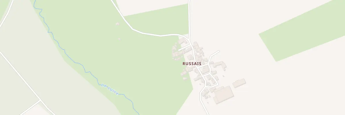 Plan du 464 Russais à Pleumartin