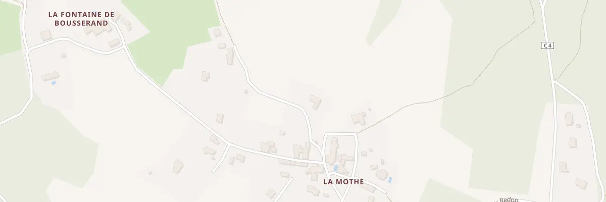 Plan du 38 La Motte à Pontours