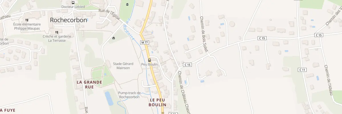 Plan du 3 Rue des Hautes Gatinières à Rochecorbon