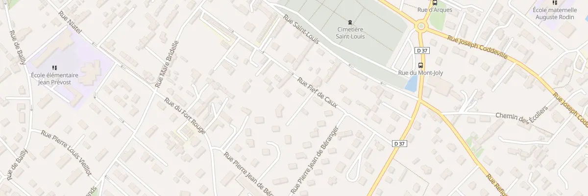 Plan du 24B Rue Fief de Caux à Yvetot