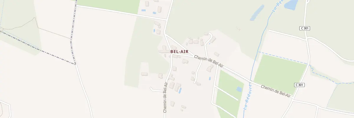 Plan du 9 Che de Bel-Air à Rochecorbon
