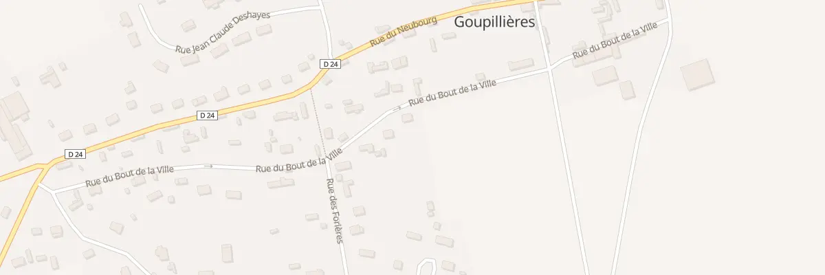 Plan du 18 Rue du Bout de la Ville à Goupil-Othon