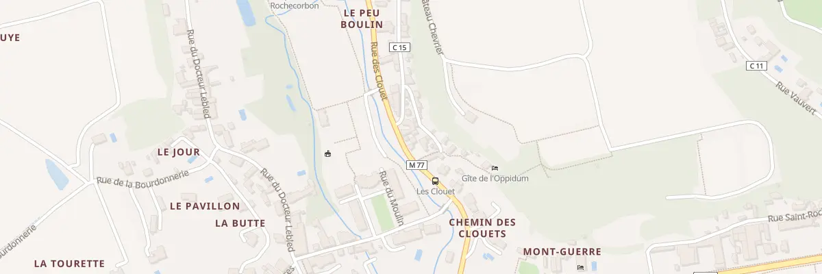 Plan du 20 Rue des Clouets à Rochecorbon