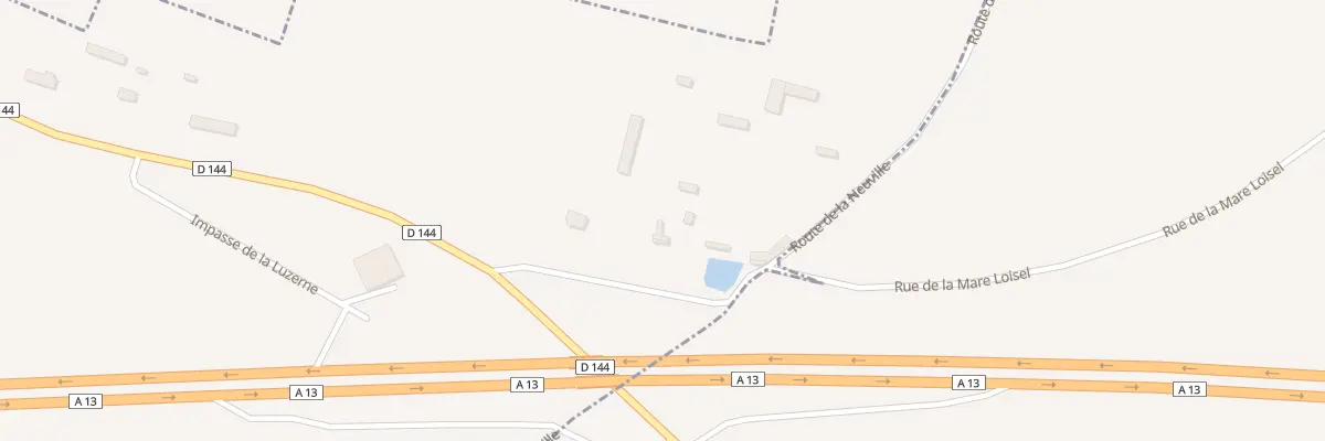 Plan du 7 Rue de la Mare Loisel à Rougemontier