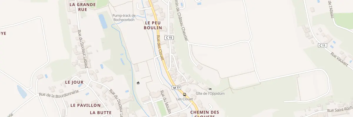 Plan du 3 Sen des Hauts Clouets à Rochecorbon