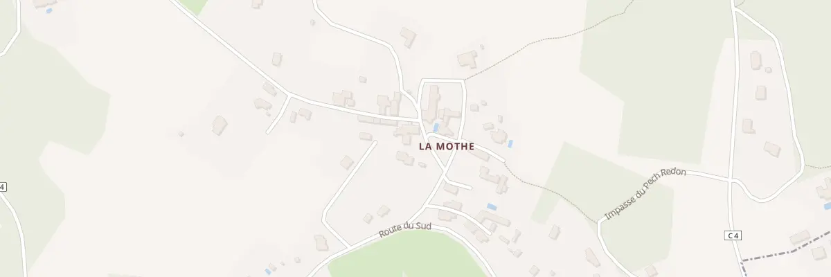 Plan du 22 La Motte à Pontours