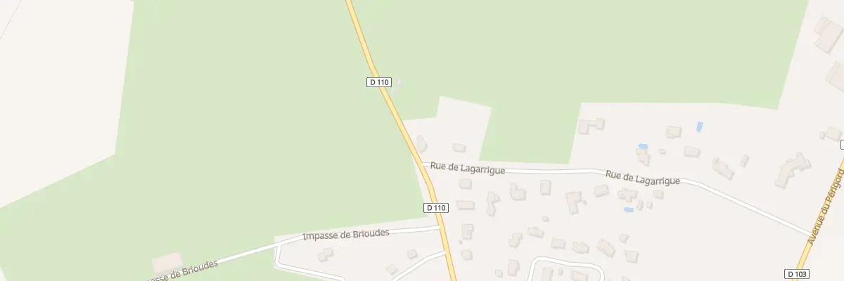 Plan du 1 Rue de Lagarrigue à Laroque-Timbaut