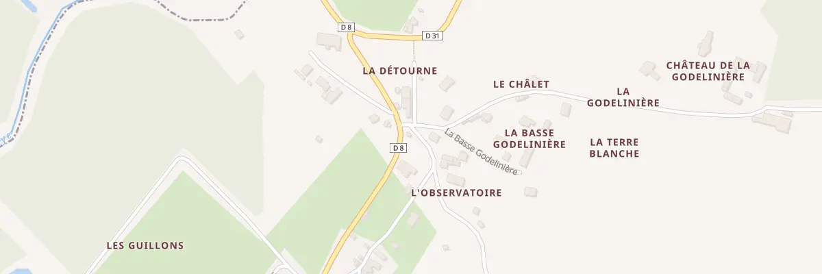 Plan du 64 La Détourne à Bonneveau