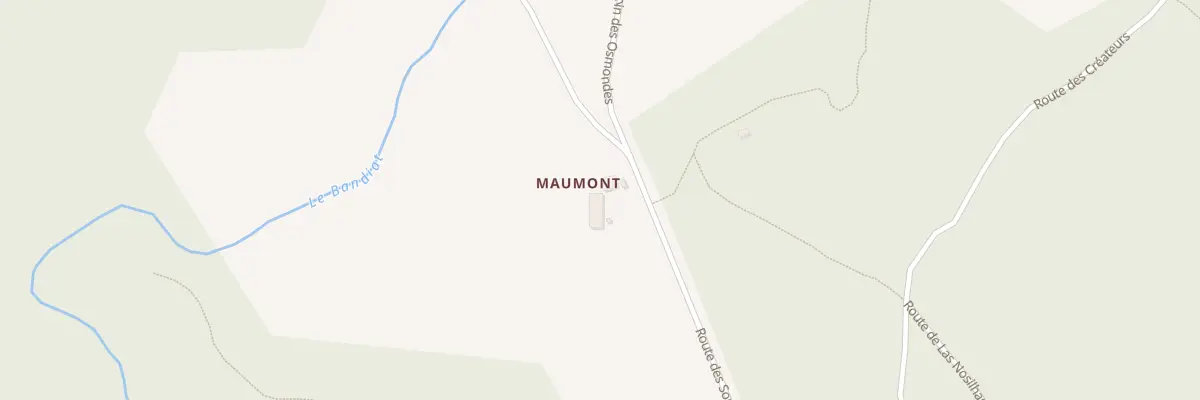 Plan du 135 Maumont à Abjat-sur-Bandiat