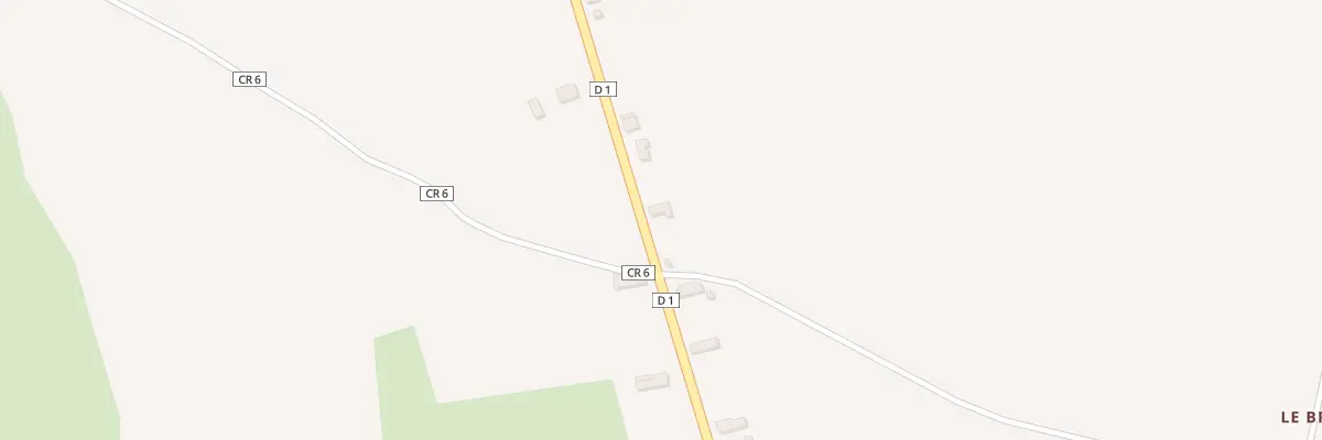 Plan du 8 Ham de la Marsaissiere à Berfay
