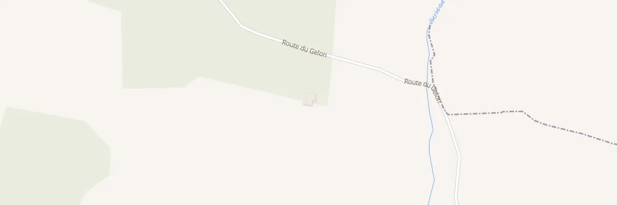 Plan du 1304 Rte du Gelon à Cadeilhan