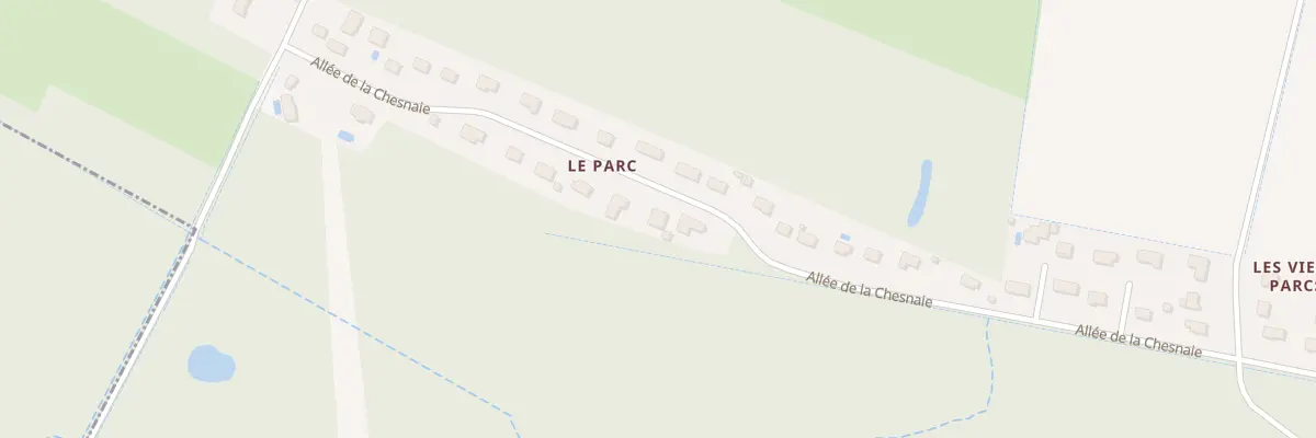 Plan du 53 All de la Chesnaie à Esvres