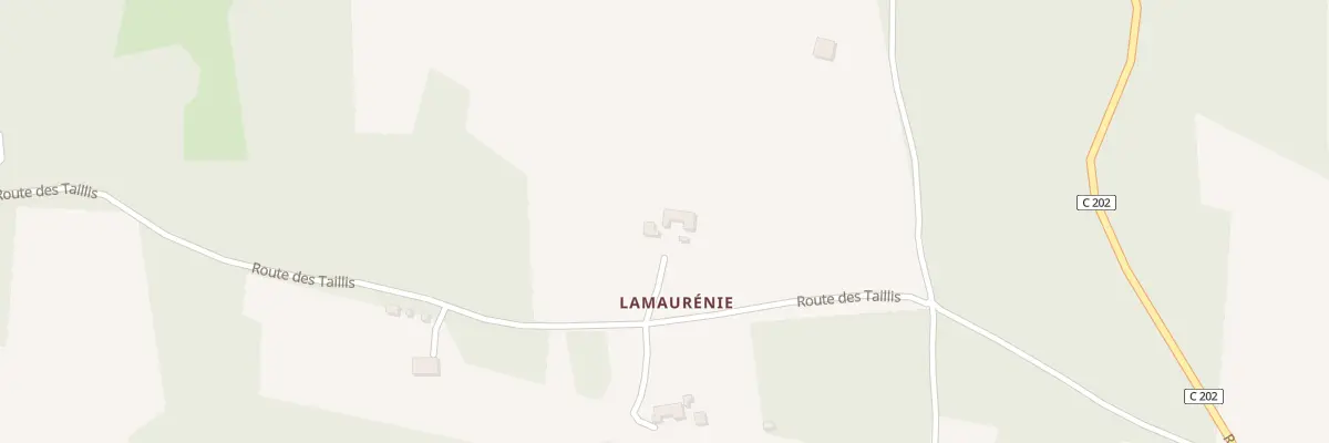 Plan du 45 Lamaurenie à Val de Louyre et Caudeau