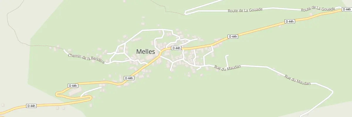Plan du 115 Village à Melles
