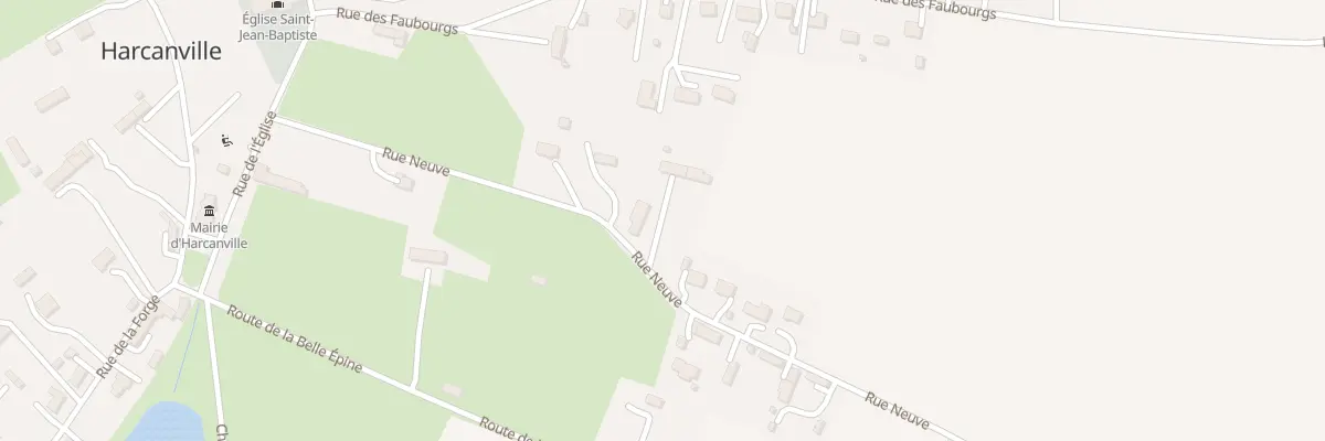 Plan du 287 Rue Neuve à Harcanville