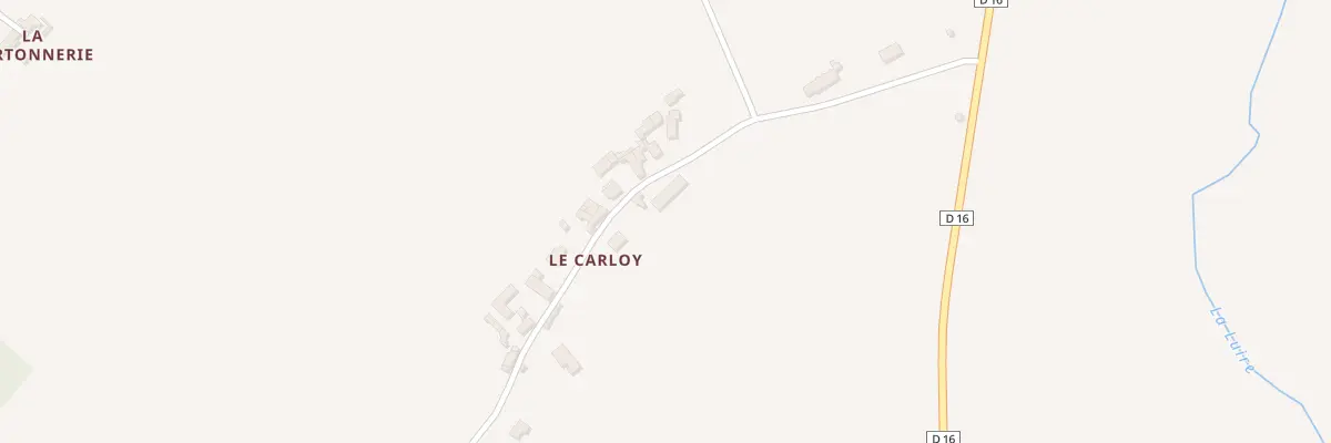 Plan du 15 Le Carloy à Lésigny