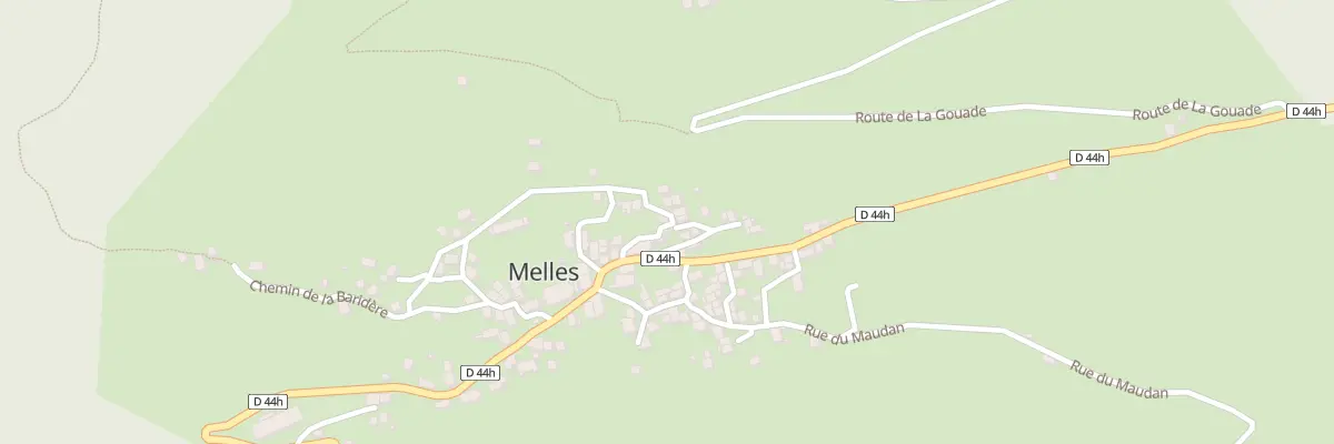 Plan du 107 Village à Melles