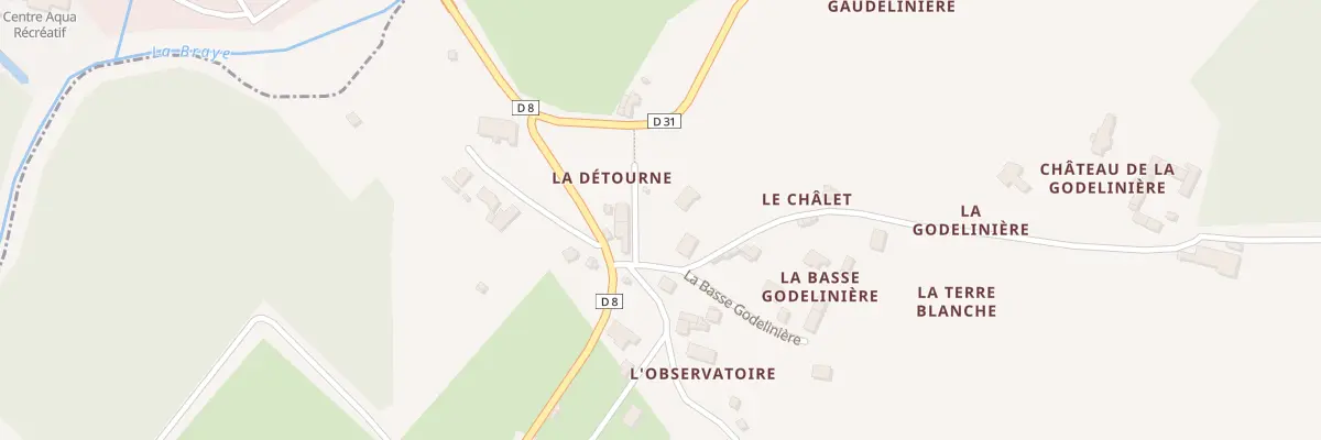 Plan du 59 La Détourne à Bonneveau
