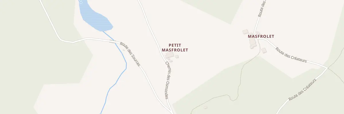 Plan du 134 Petit Masfrolet à Abjat-sur-Bandiat