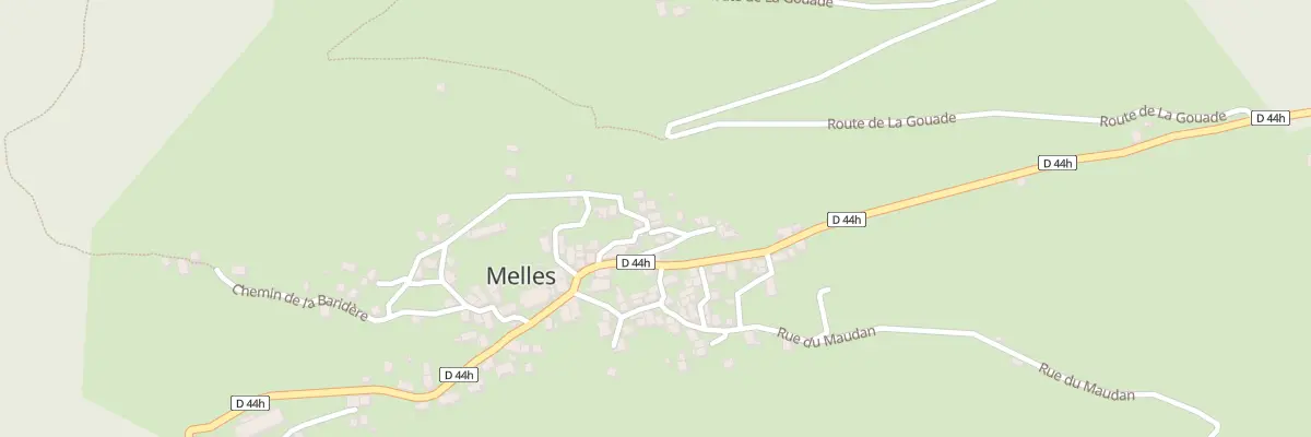 Plan du 105 Village à Melles
