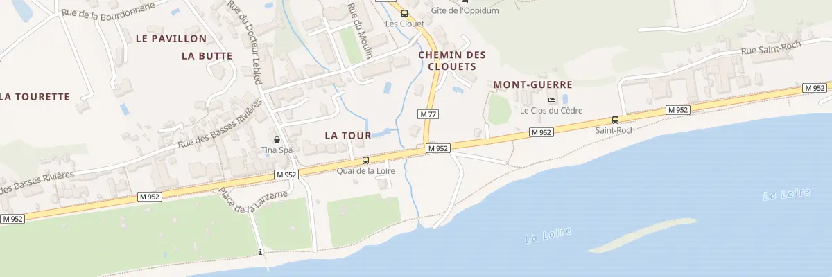 Plan du 1 Rue des Clouets à Rochecorbon