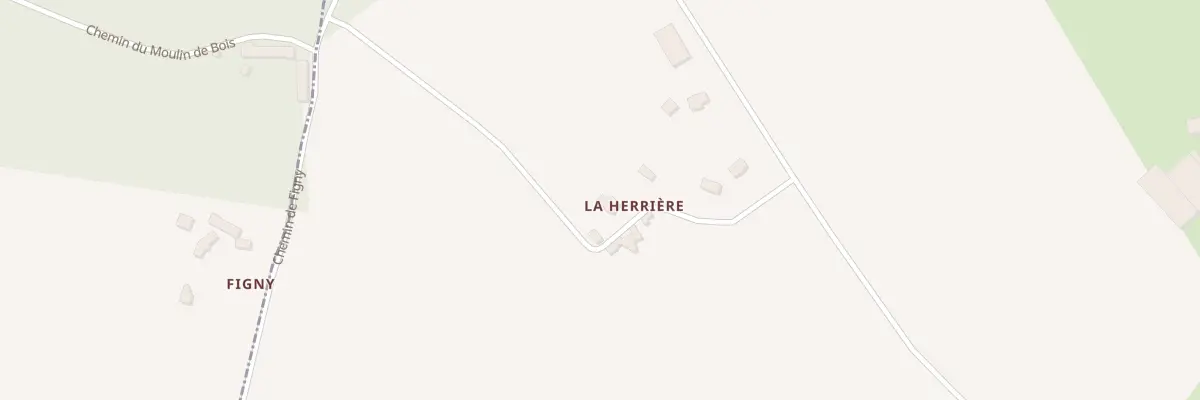Plan du 9 La Herrière à Rémalard en Perche