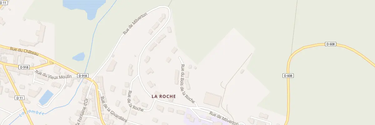 Plan du 8 Lot le Bois de la Roche à Longny les Villages