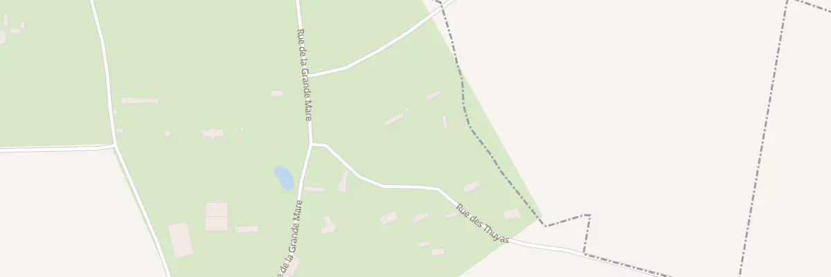 Plan du 8 Rue des Thuyas à Harcourt
