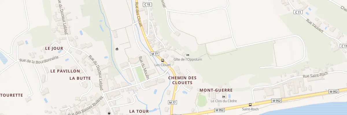 Plan du 12 Rue des Clouets à Rochecorbon