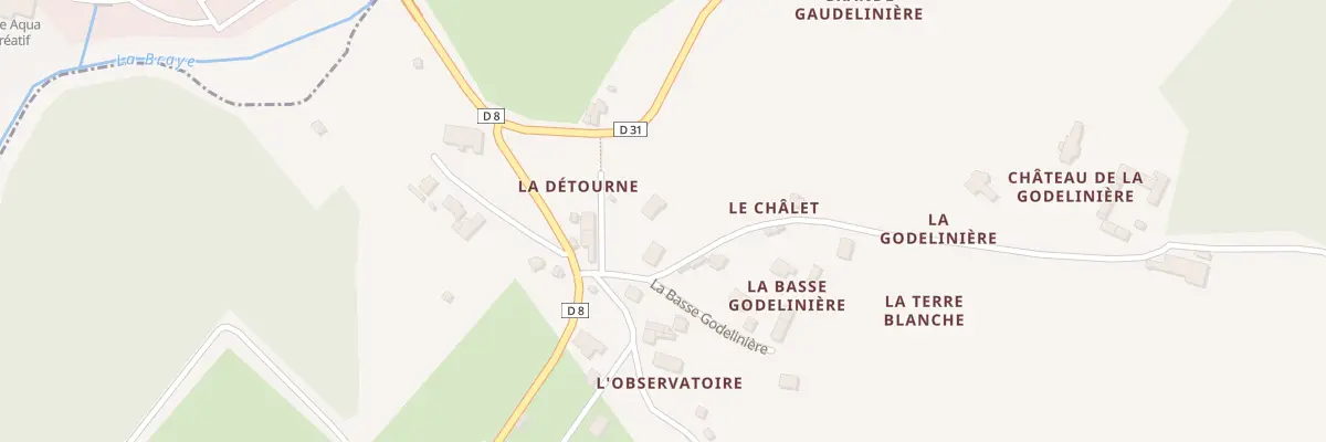 Plan du 57 La Détourne à Bonneveau