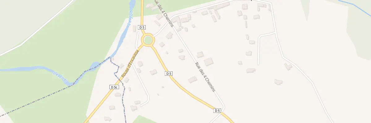 Plan du 3 Rue des 4 Chemins à Lespiteau