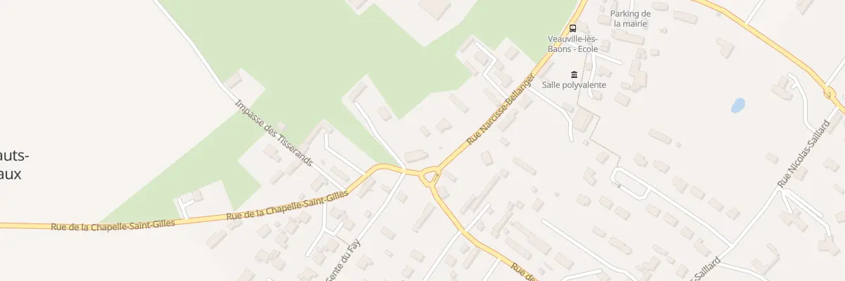 Plan du 10 Rue de la Chapelle St Gilles aux Hauts-de-Caux