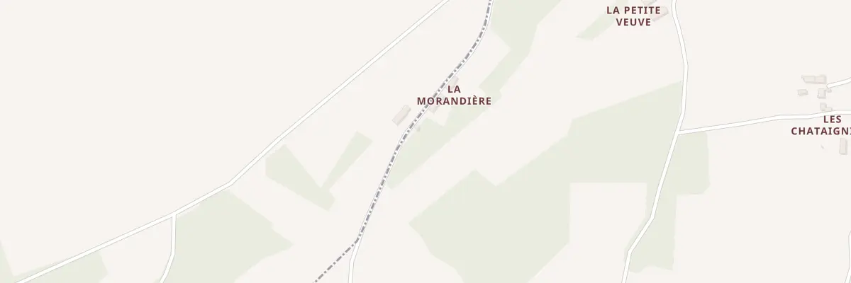 Plan du 215 La Morandiere à Ternay