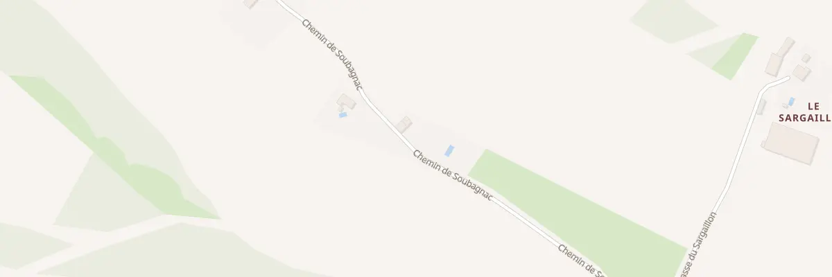 Plan du 7 Soubagnac à Montbernard