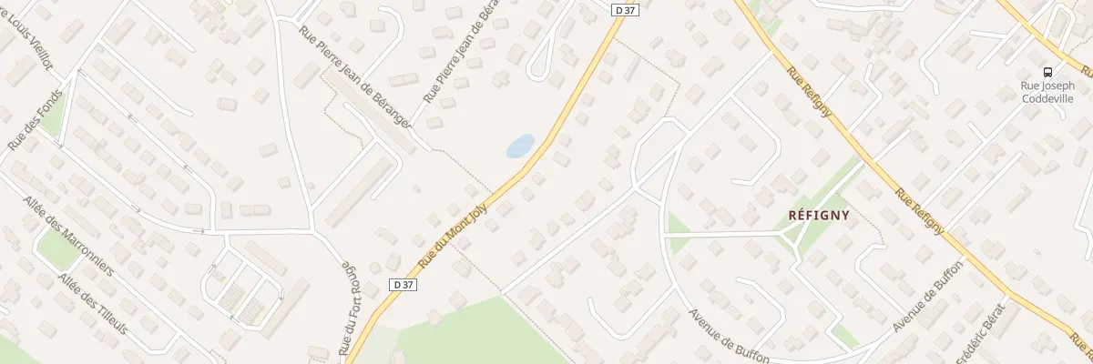Plan du 25 Rue du Mont Joly à Yvetot