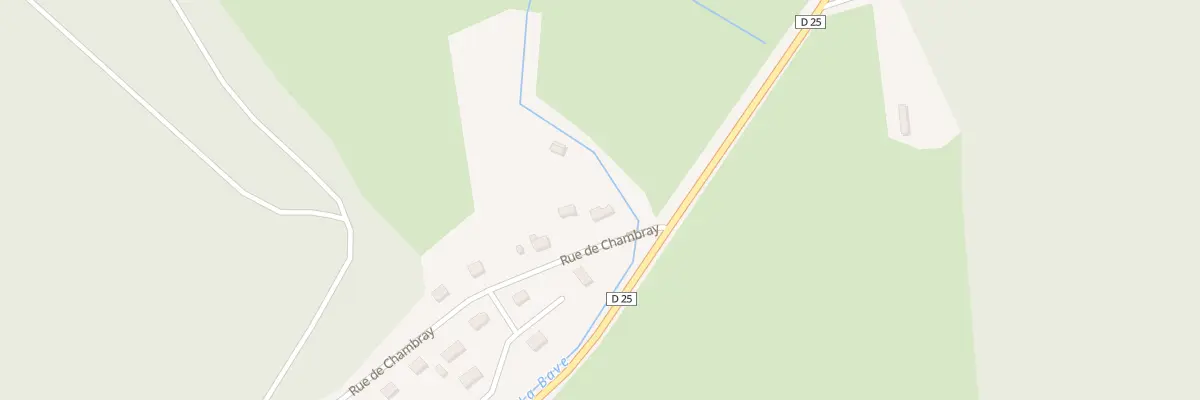 Plan du 2 Rue de Chambray à Beaumont-le-Roger