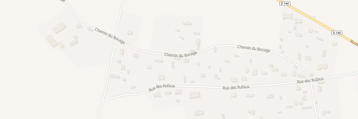 Plan du 424 Che du Bocage à Bouquetot