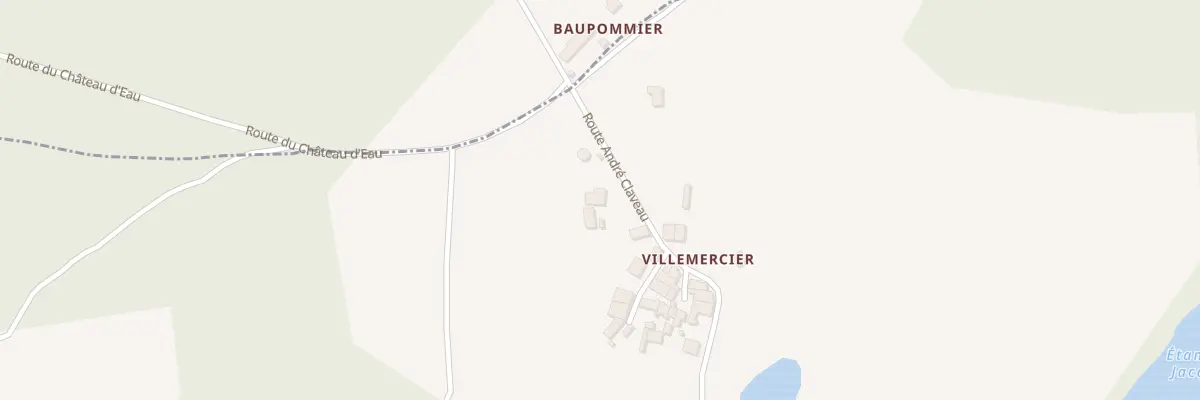 Plan du 67 Villemercier Ouest à Saint-Barthélemy-de-Bussière