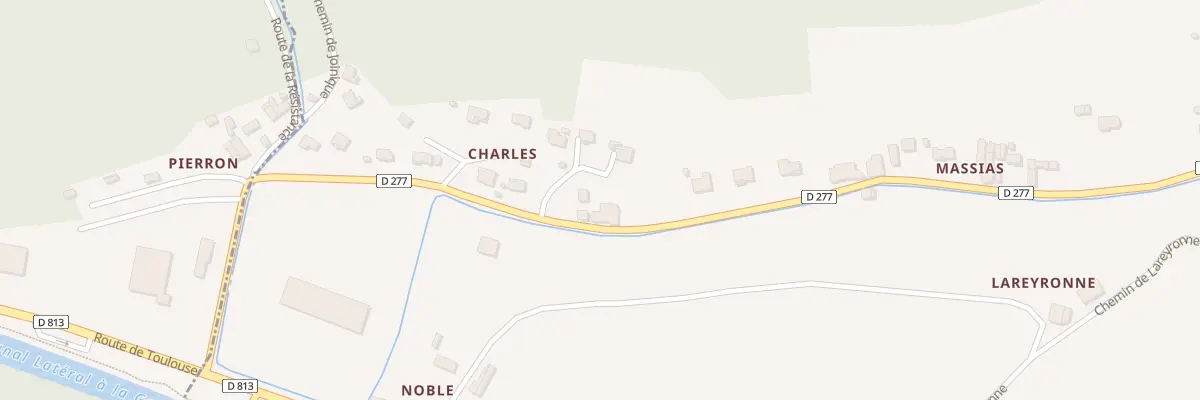 Plan du 497 Rte des Tulipes à Saint-Romain-le-Noble