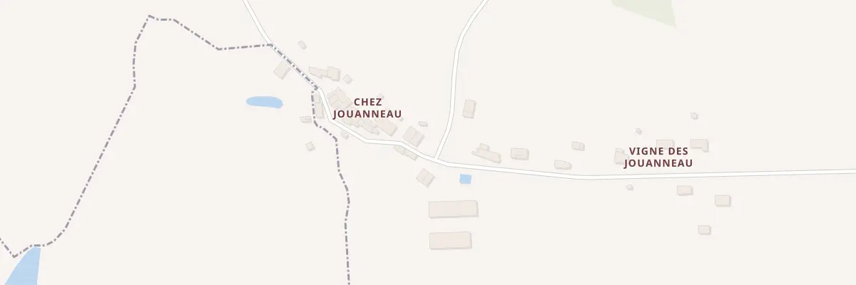 Plan du 8 Chez Jouannaud à Oradour-Fanais