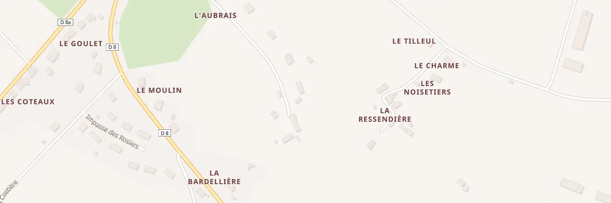 Plan du 29 L’Aubrais à Bonneveau
