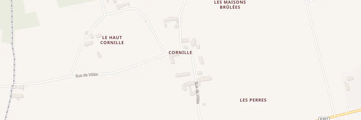 Plan du 282 Cornille à Troo