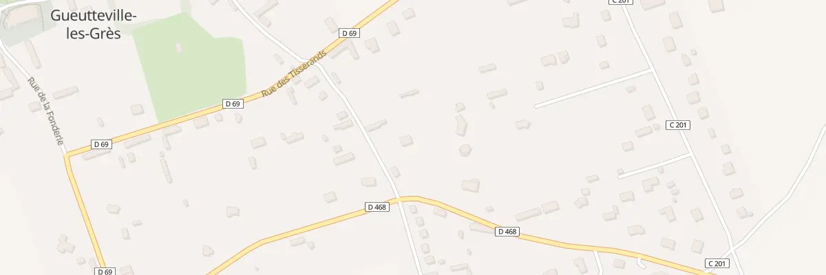 Plan du 175 Rue du Cabaret à Gueutteville-les-Grès
