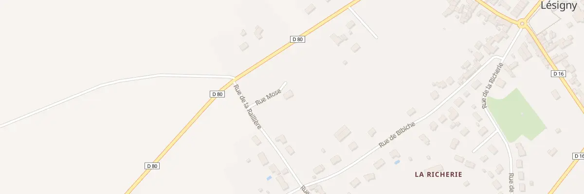 Plan du 4 Rue Mose à Lésigny